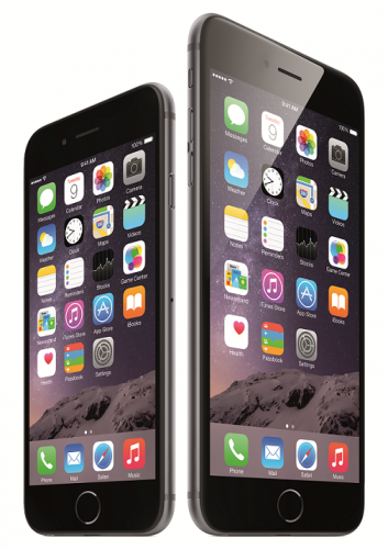 Apple iPhone 6 and iPhone 6 Plus slanted