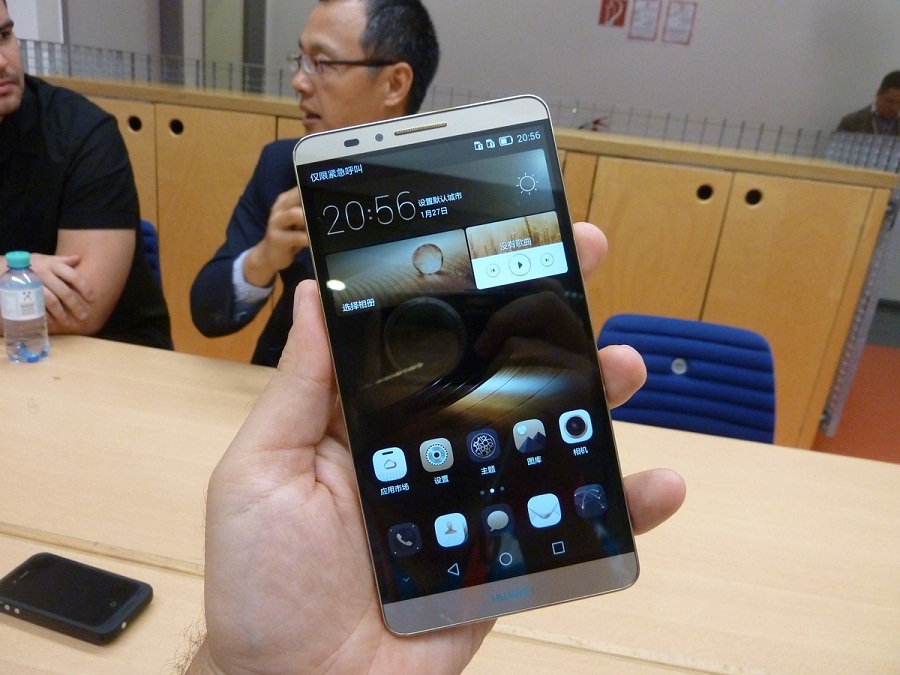 huawei ascend mate 7 hands-on preview: big potential