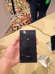 The back of the ZTE Grand X Max+