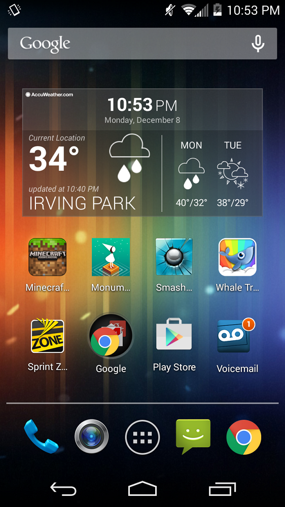 Sharp home screen image Sharp home screen image